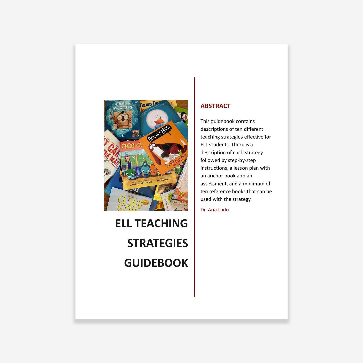ELL Teaching Strategies Guidebook